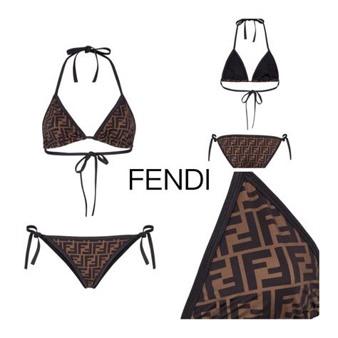 fendi bikini price|fendi high waisted bikini.